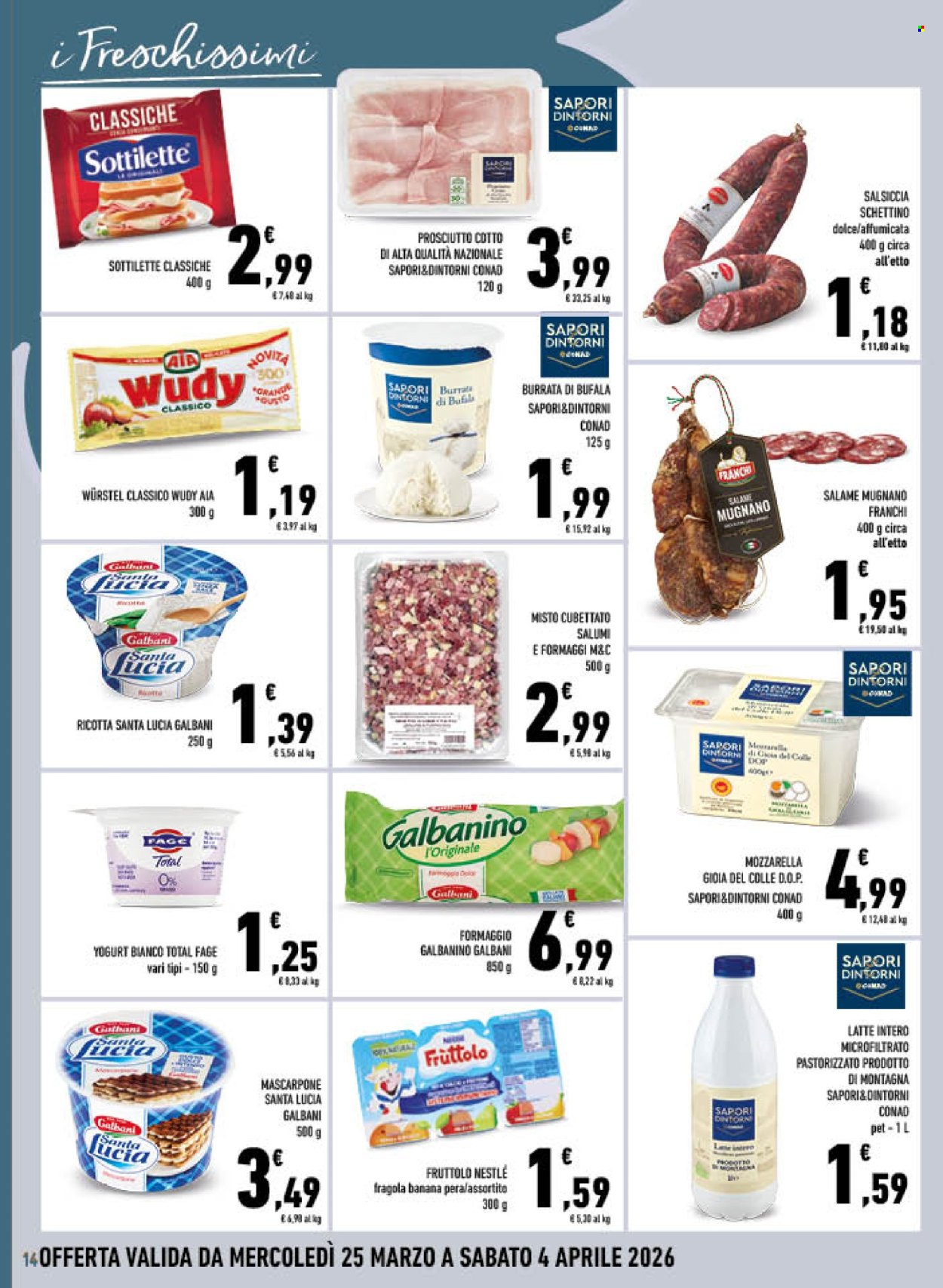 Volantino Conad - 25/3/2026 - 4/4/2026. Pagina 14