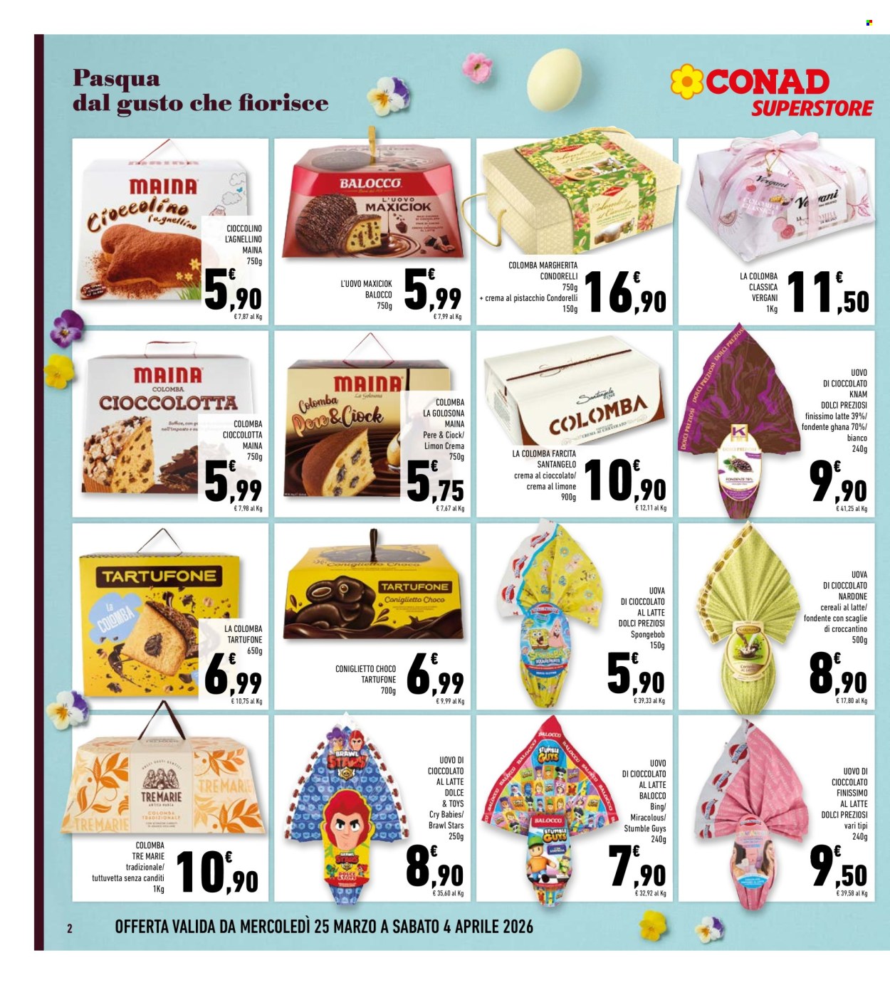 Volantino Conad Superstore - 25/3/2026 - 4/4/2026. Pagina 2