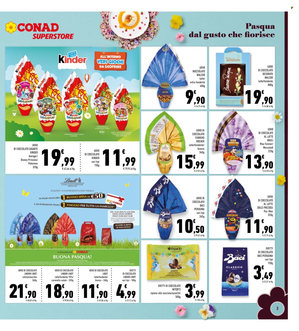Volantino Conad Superstore - 25/3/2026 - 4/4/2026. Pagina 3