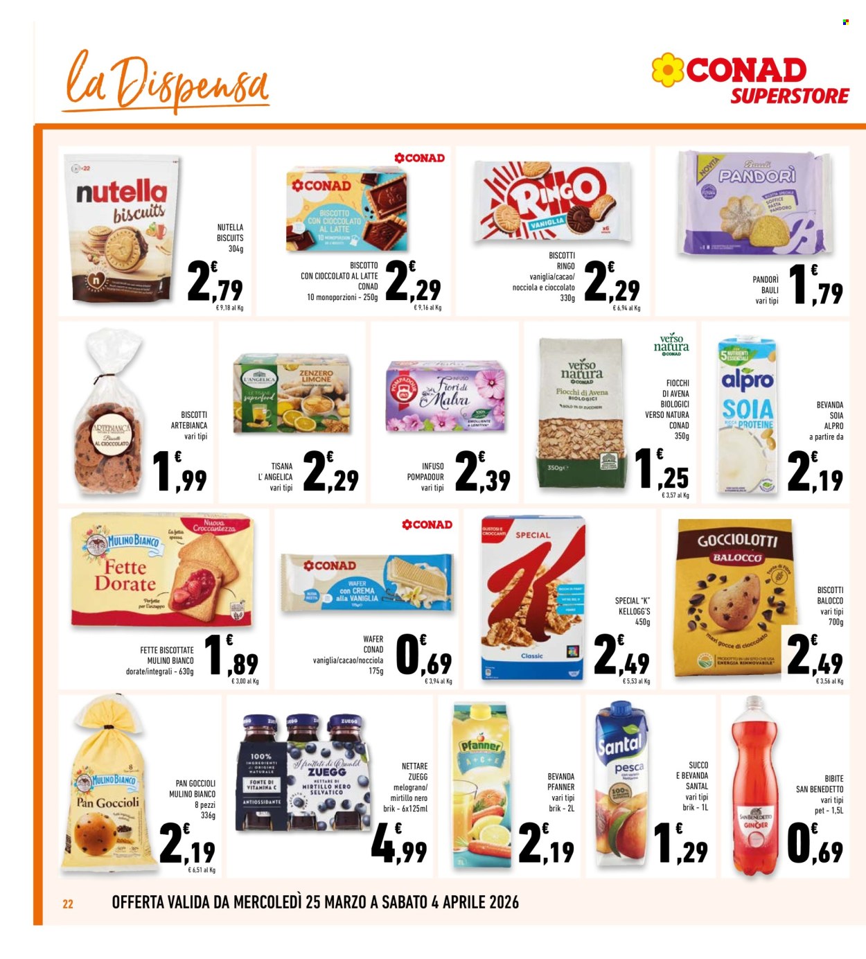 Volantino Conad Superstore - 25/3/2026 - 4/4/2026. Pagina 22