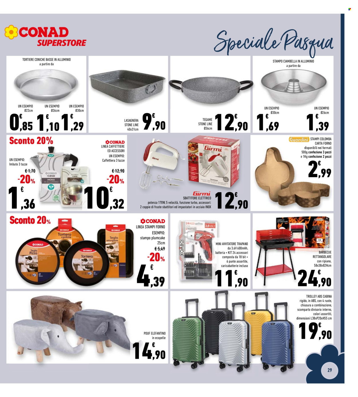 Volantino Conad Superstore - 25/3/2026 - 4/4/2026. Pagina 29