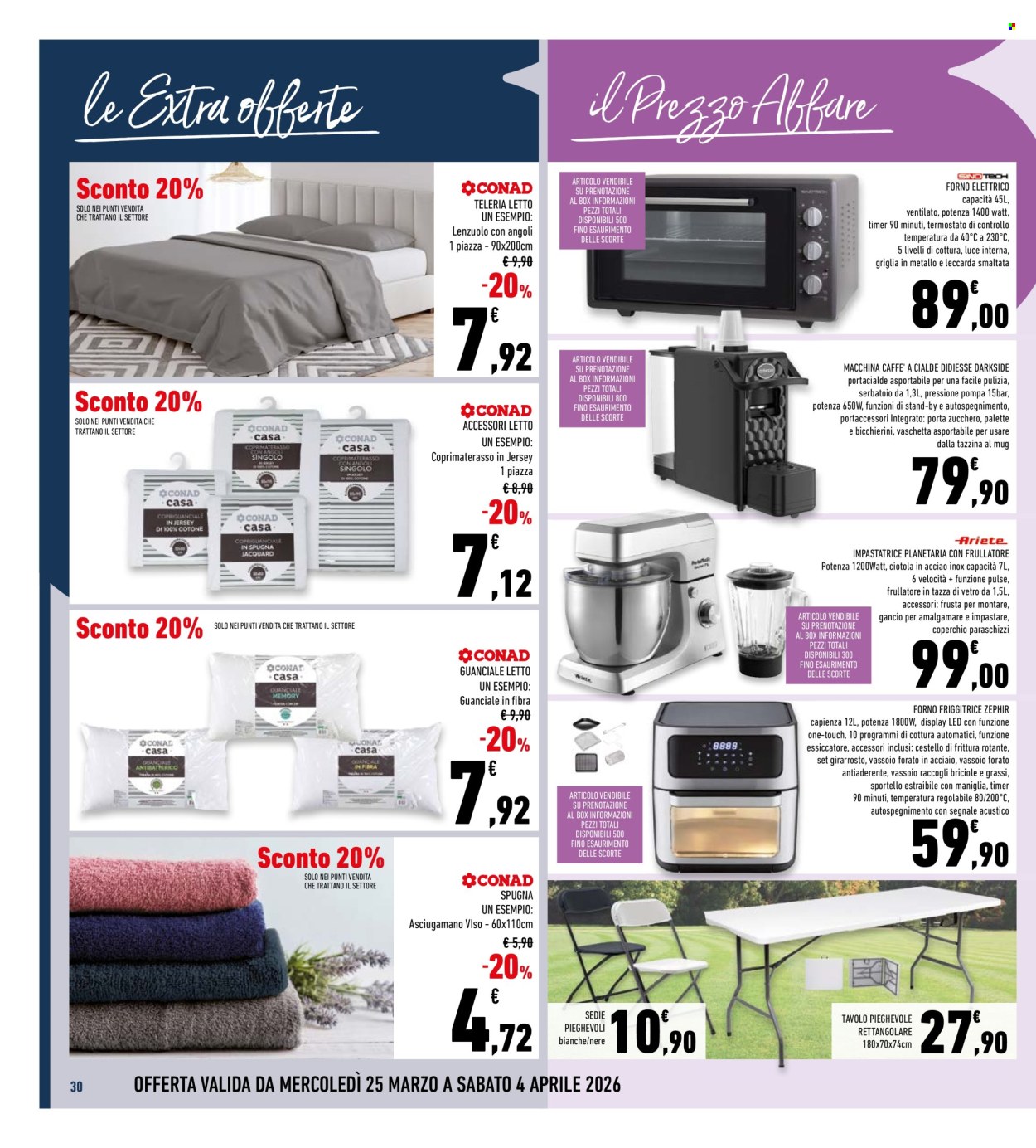 Volantino Conad Superstore - 25/3/2026 - 4/4/2026. Pagina 30