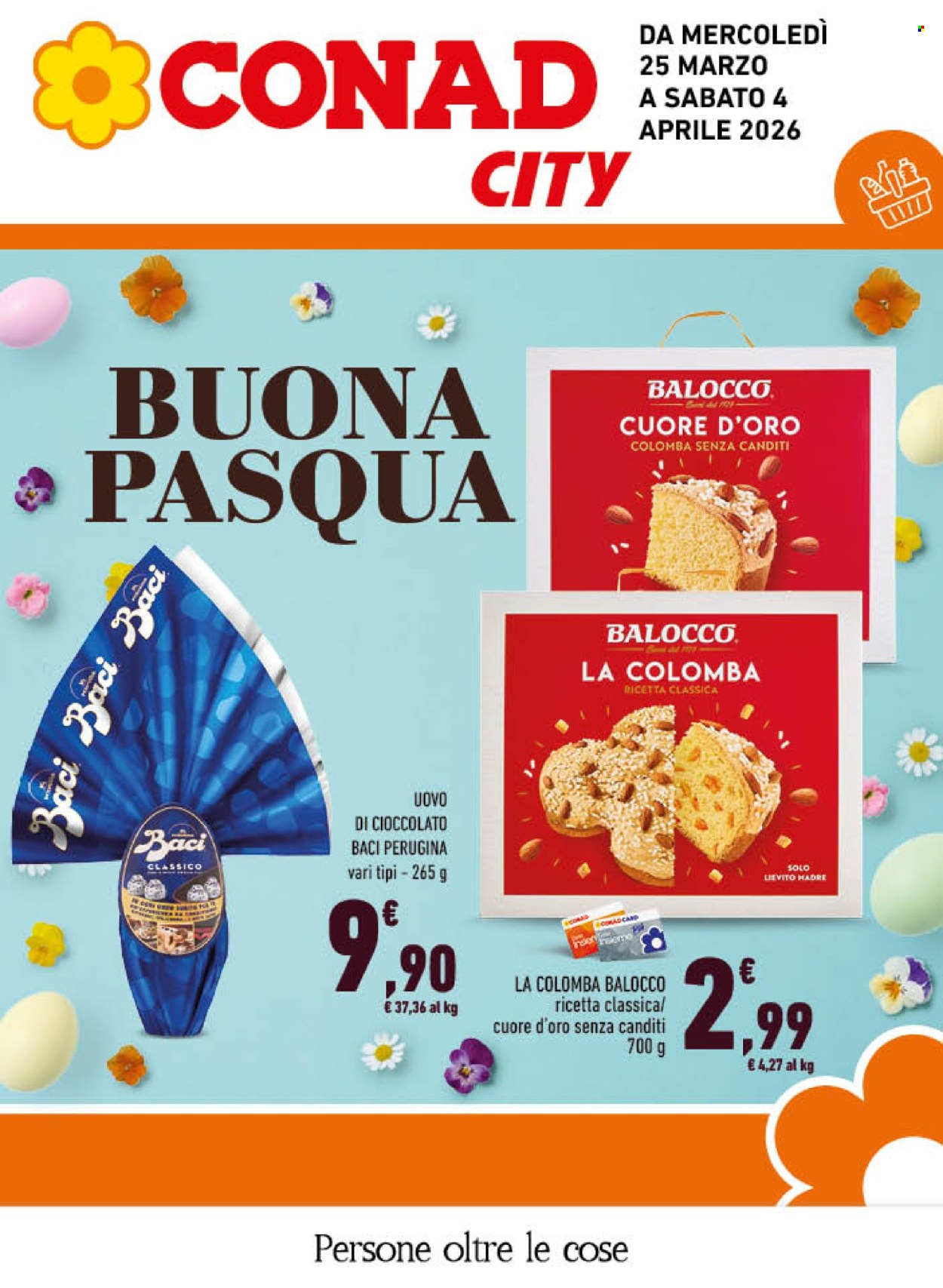 Volantino Conad City - 25/3/2026 - 4/4/2026. Pagina 1