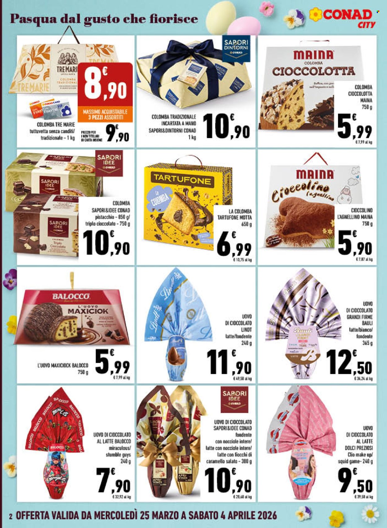 Volantino Conad City - 25/3/2026 - 4/4/2026. Pagina 2