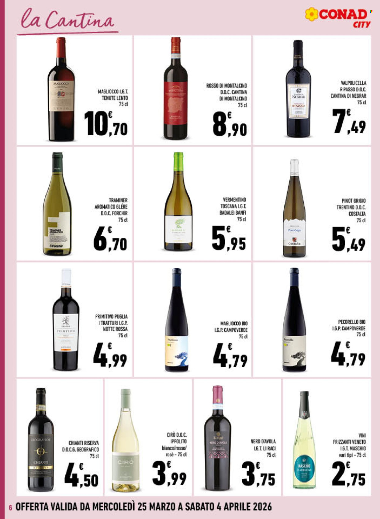 Volantino Conad City - 25/3/2026 - 4/4/2026. Pagina 6