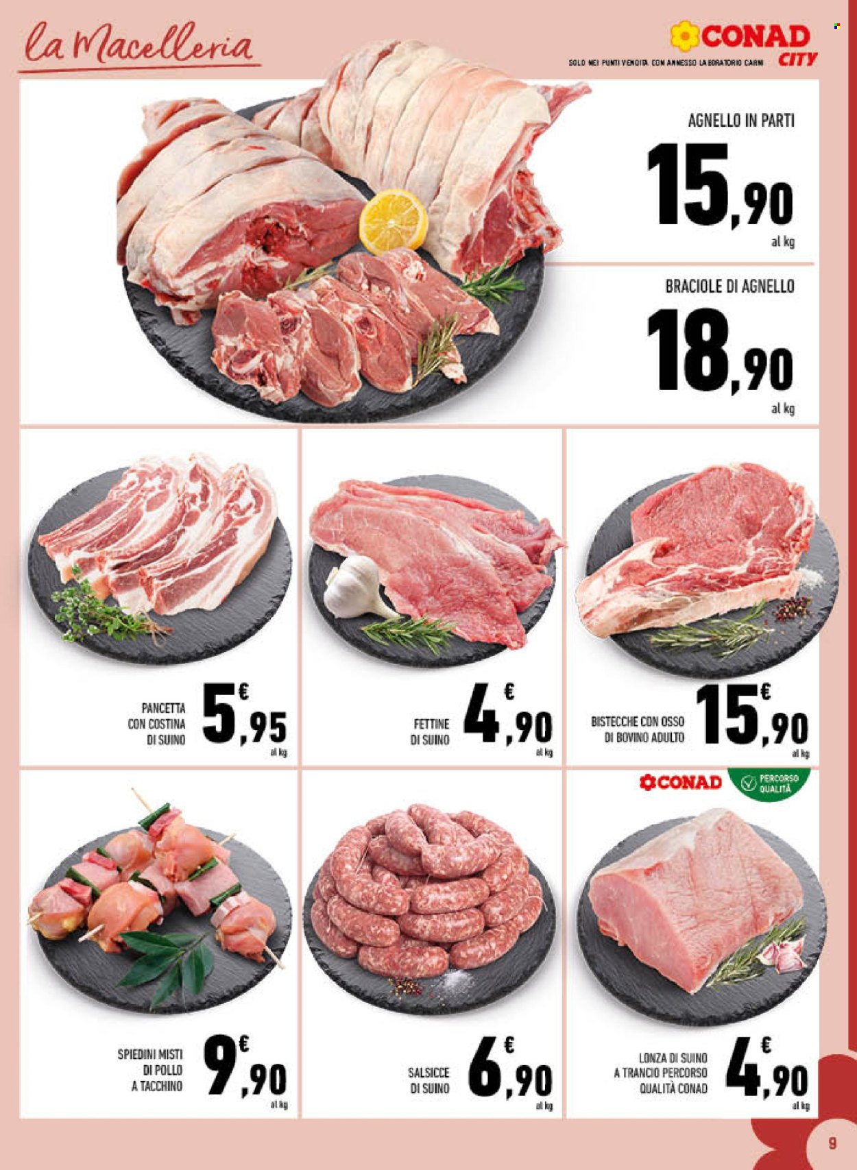 Volantino Conad City - 25/3/2026 - 4/4/2026. Pagina 9