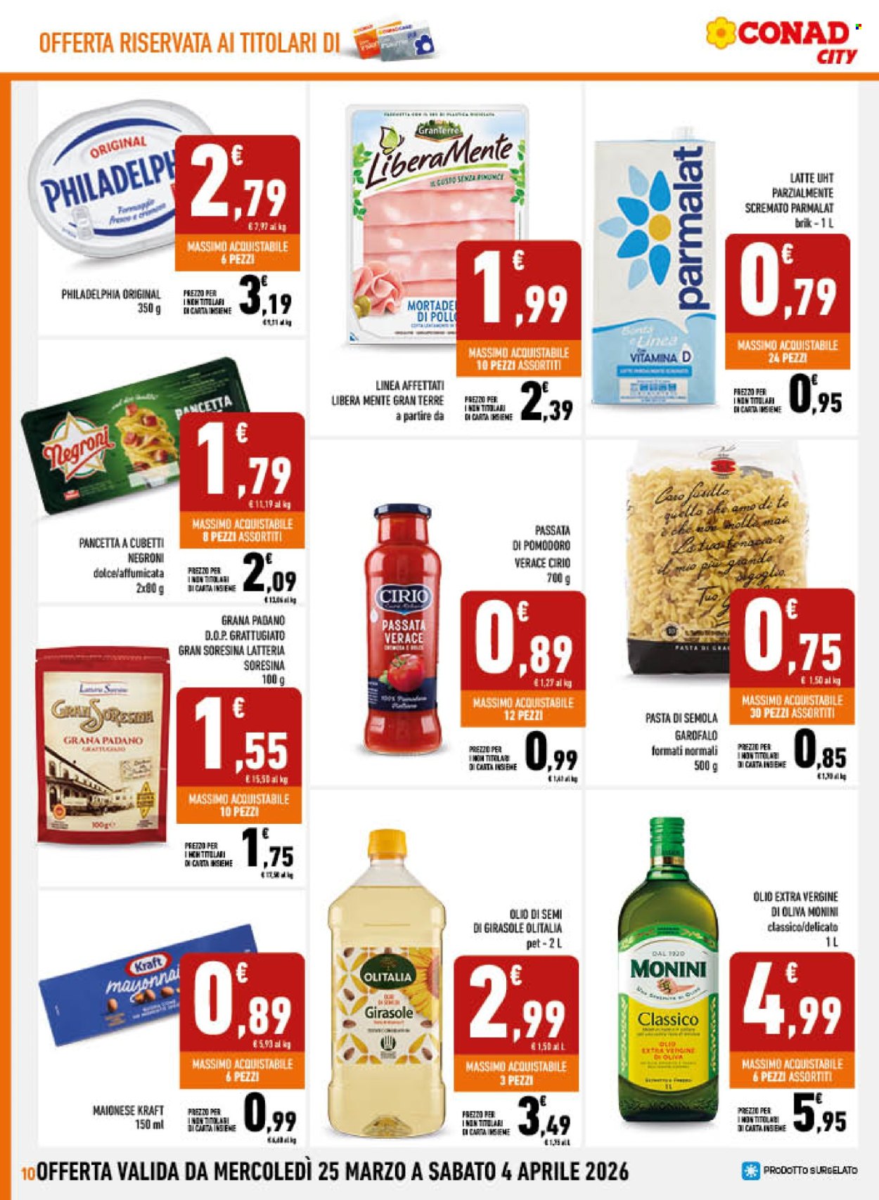 Volantino Conad City - 25/3/2026 - 4/4/2026. Pagina 10