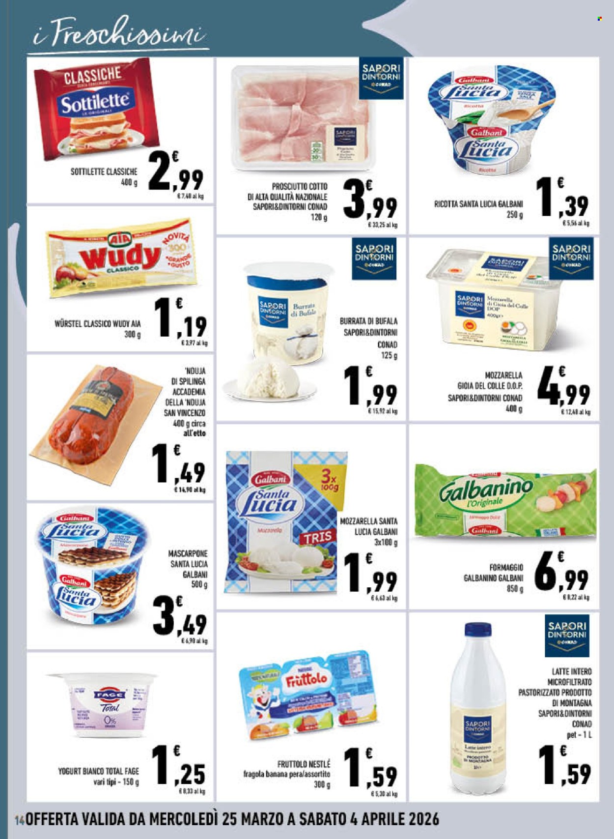 Volantino Conad City - 25/3/2026 - 4/4/2026. Pagina 14