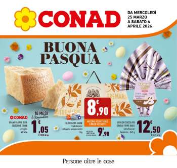 Volantino Conad - 25/3/2026 - 4/4/2026.