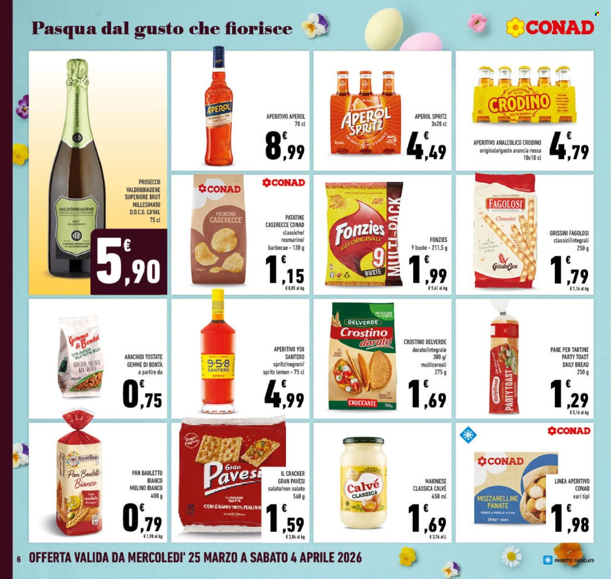 Volantino Conad - 25/3/2026 - 4/4/2026. Pagina 6