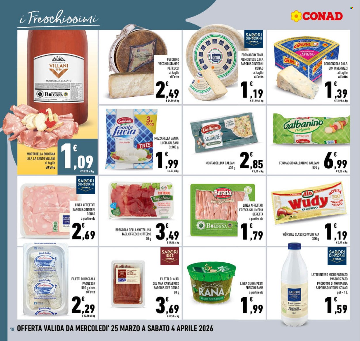Volantino Conad - 25/3/2026 - 4/4/2026. Pagina 18