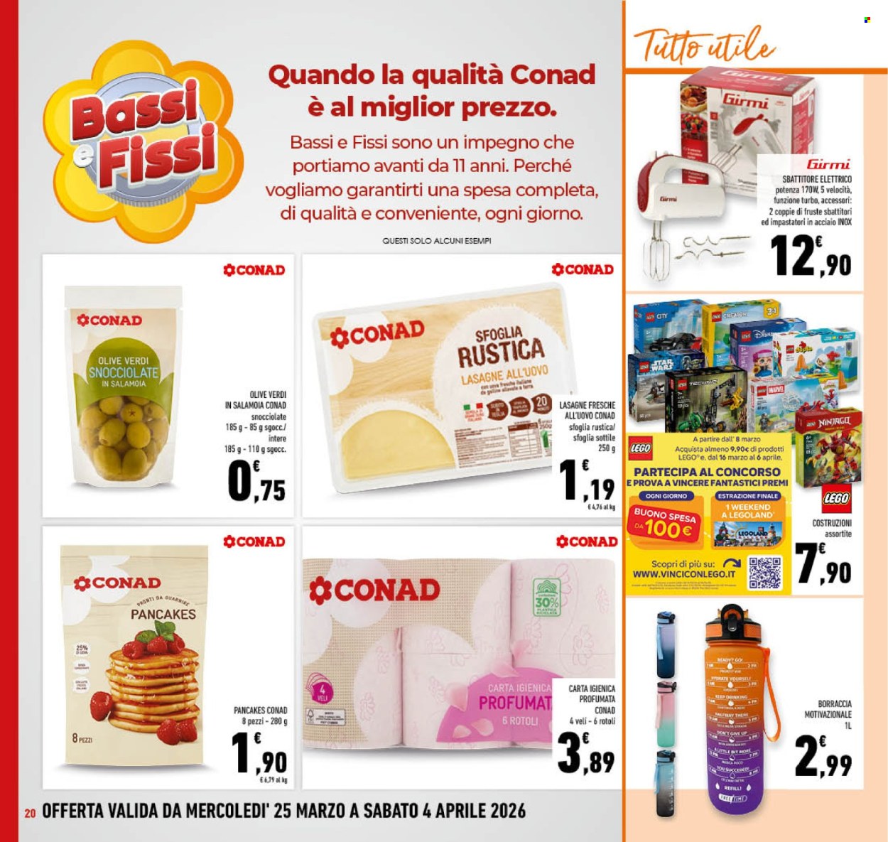 Volantino Conad - 25/3/2026 - 4/4/2026. Pagina 20
