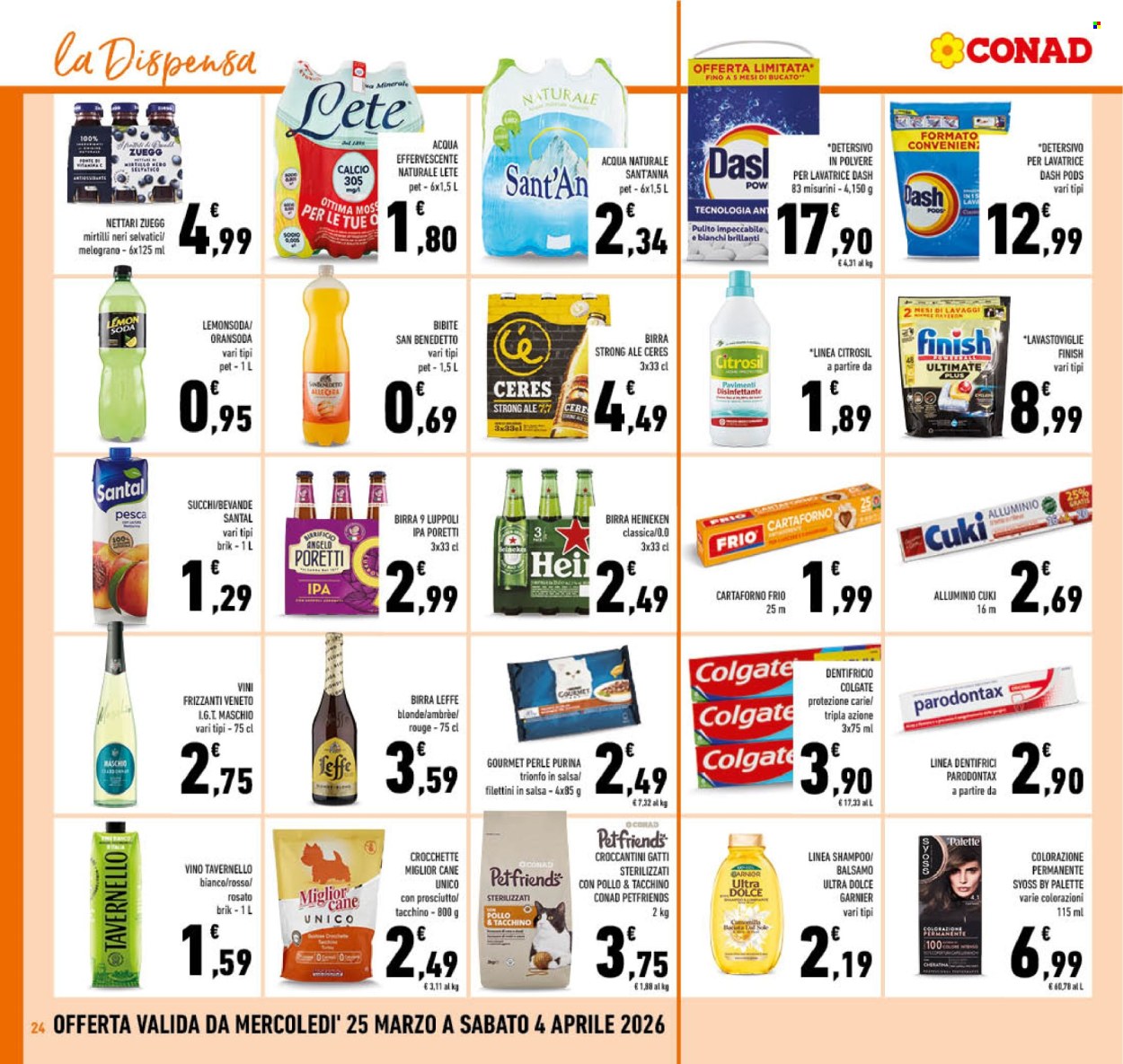 Volantino Conad - 25/3/2026 - 4/4/2026. Pagina 24