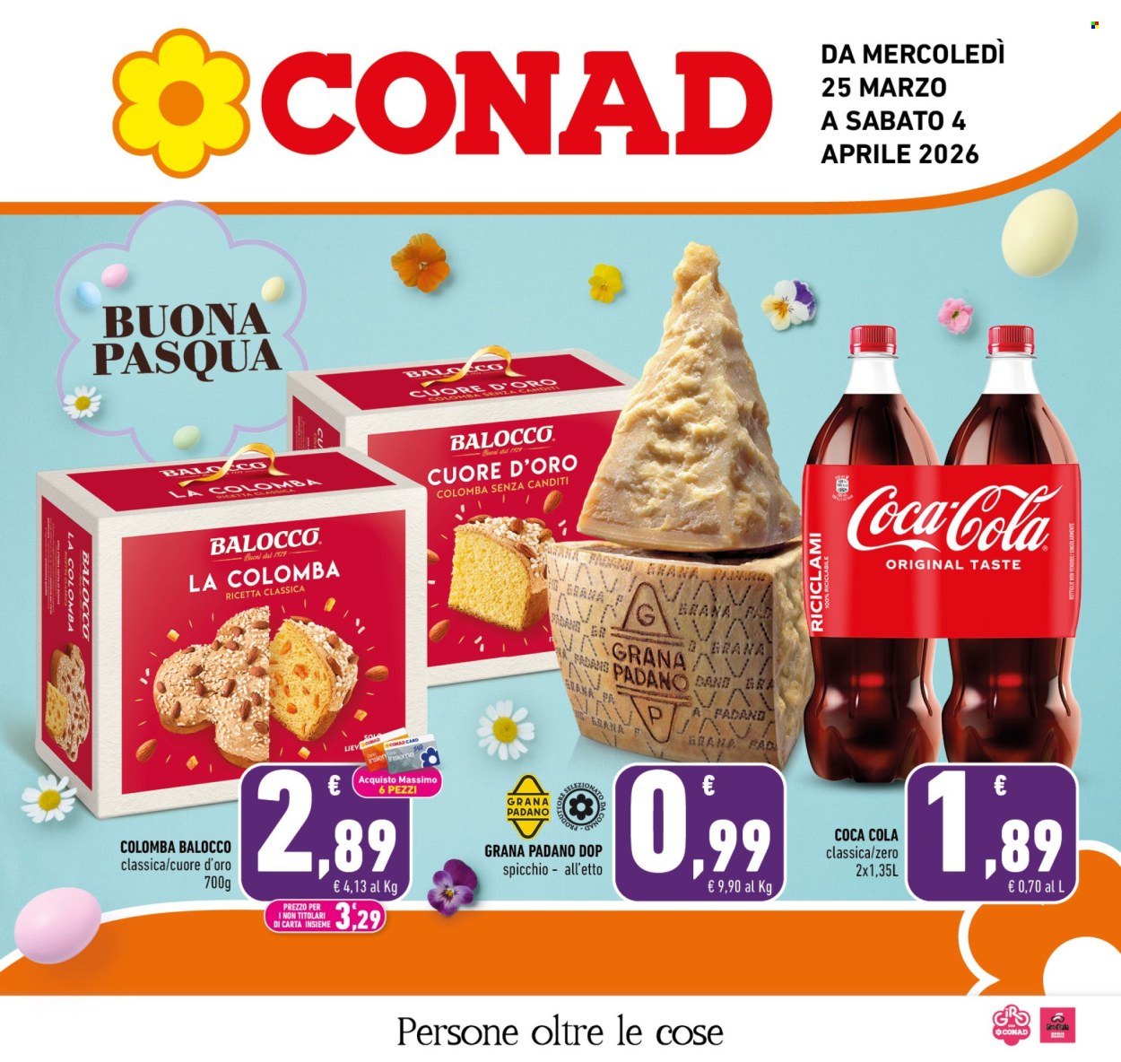Volantino Conad - 25/3/2026 - 4/4/2026. Pagina 1