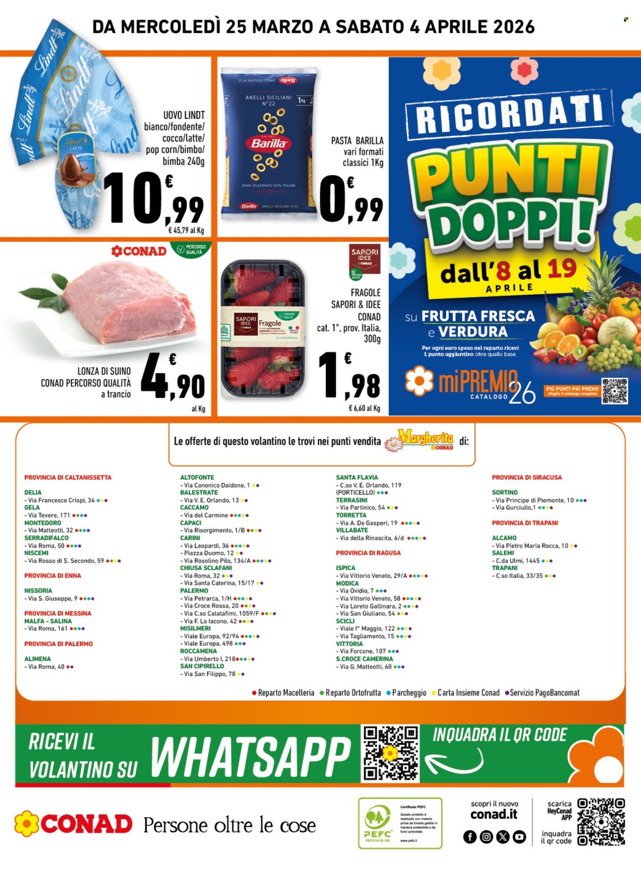Volantino Margherita Conad - 25/3/2026 - 4/4/2026. Pagina 20