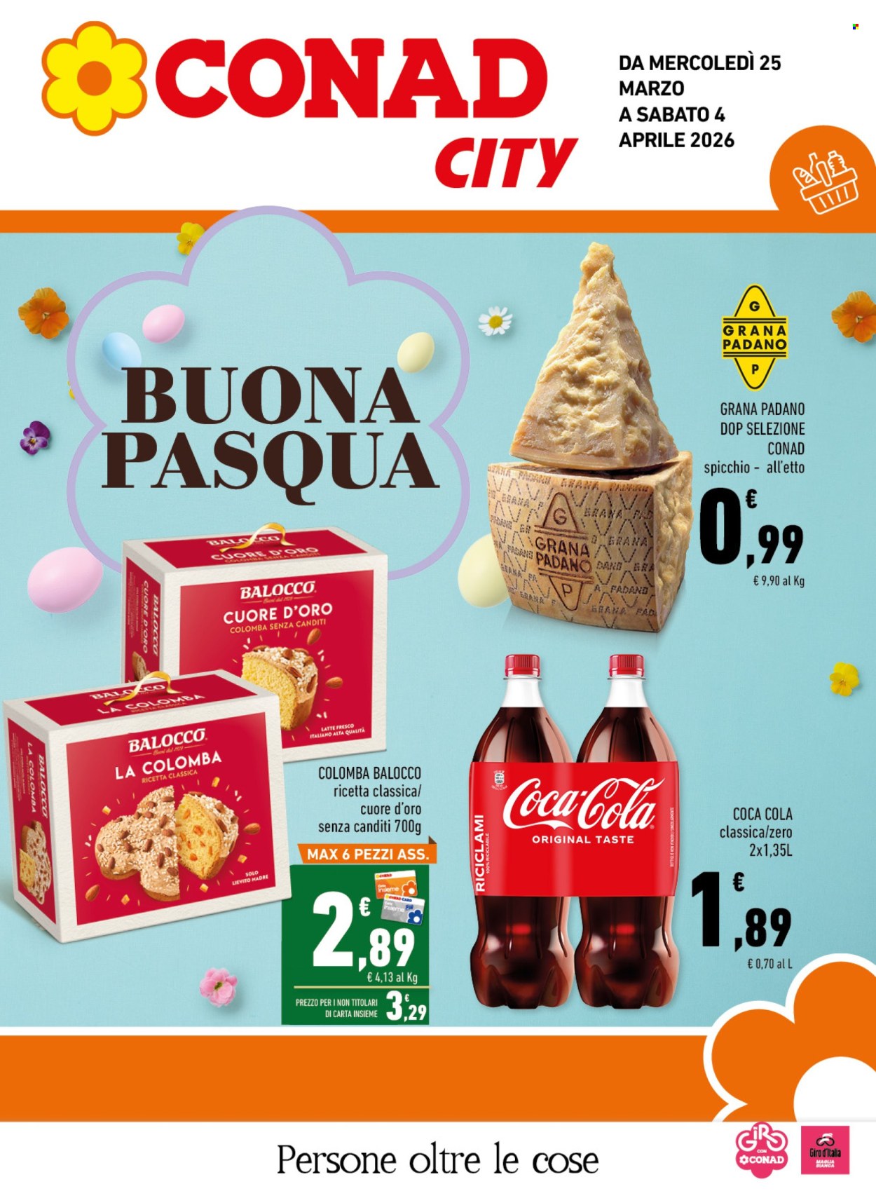 Volantino Conad - 25/3/2026 - 4/4/2026. Pagina 1