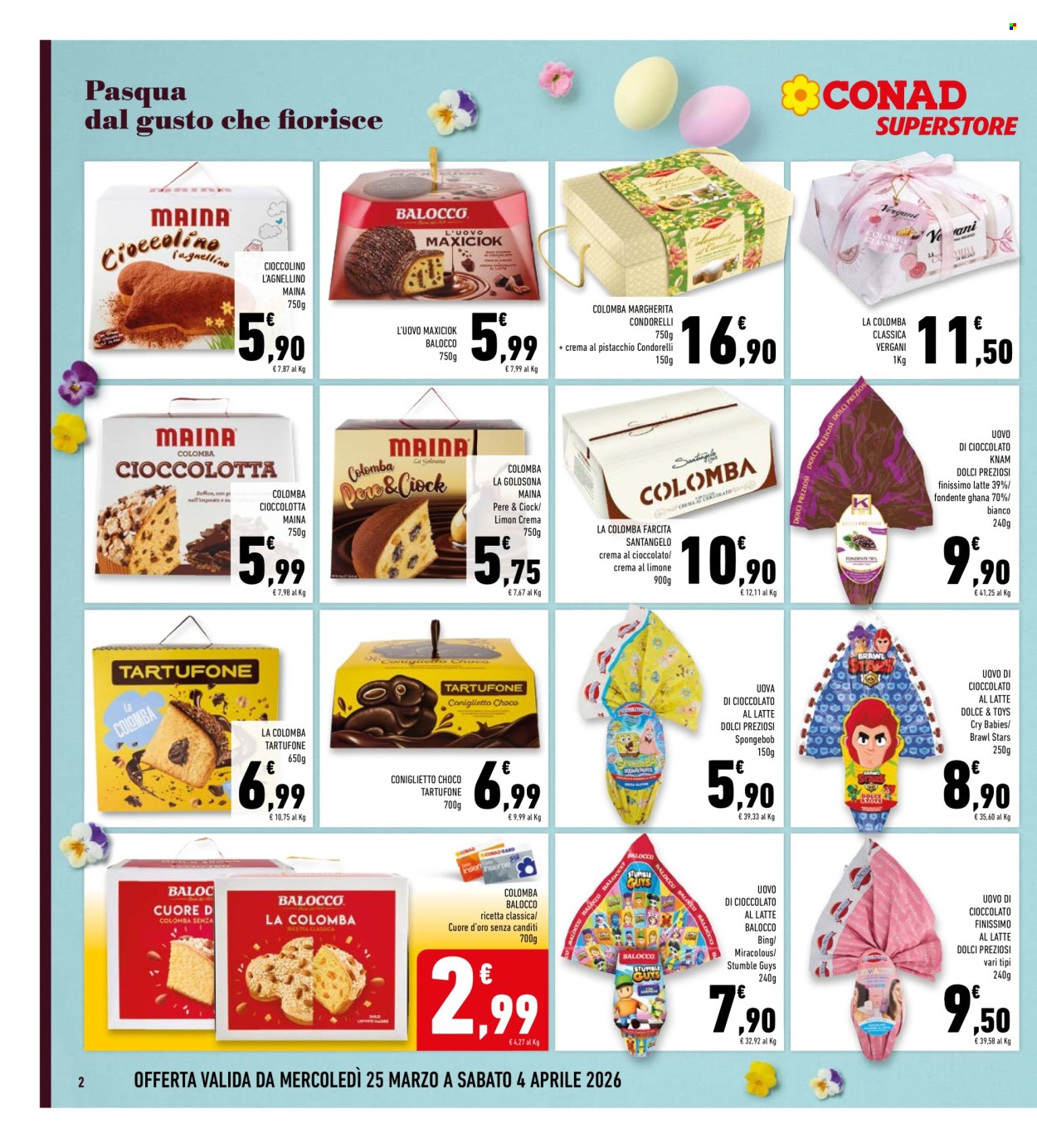 Volantino Conad Superstore - 25/3/2026 - 4/4/2026. Pagina 2