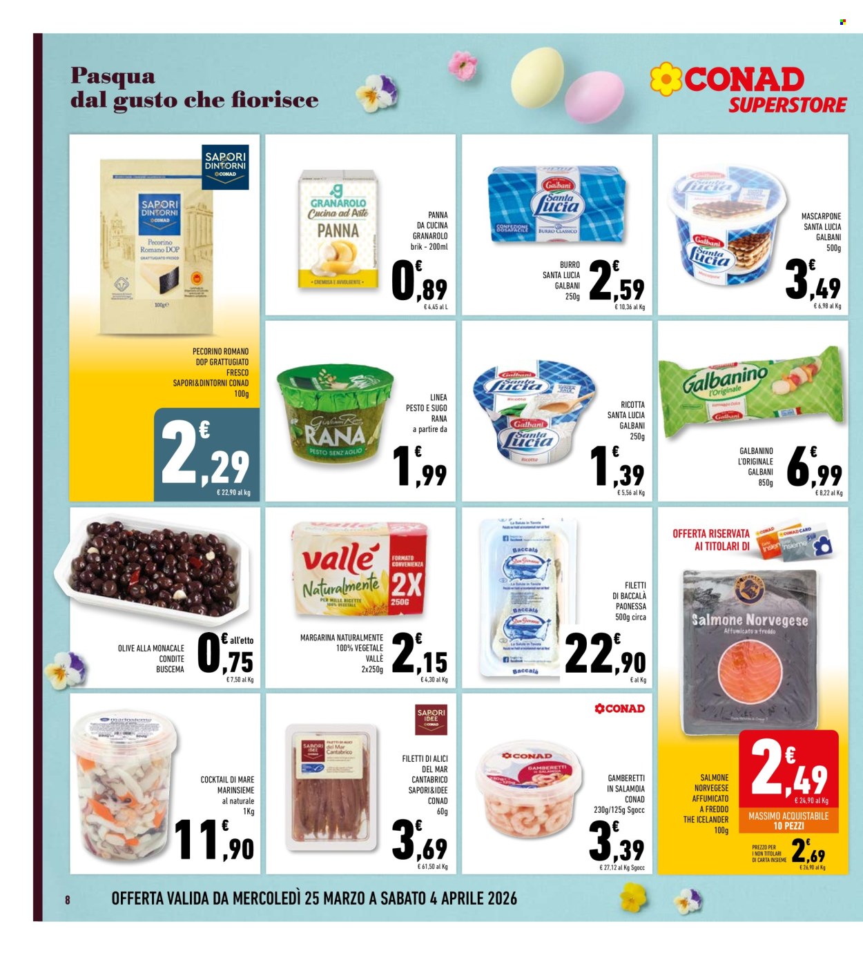 Volantino Conad Superstore - 25/3/2026 - 4/4/2026. Pagina 8