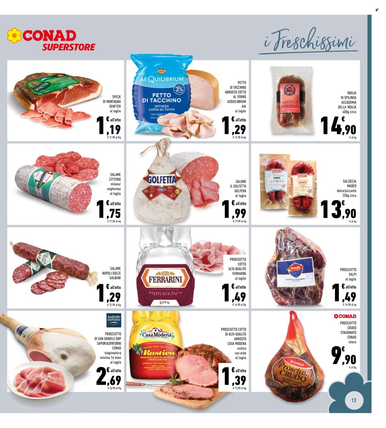 Volantino Conad Superstore - 25/3/2026 - 4/4/2026. Pagina 13