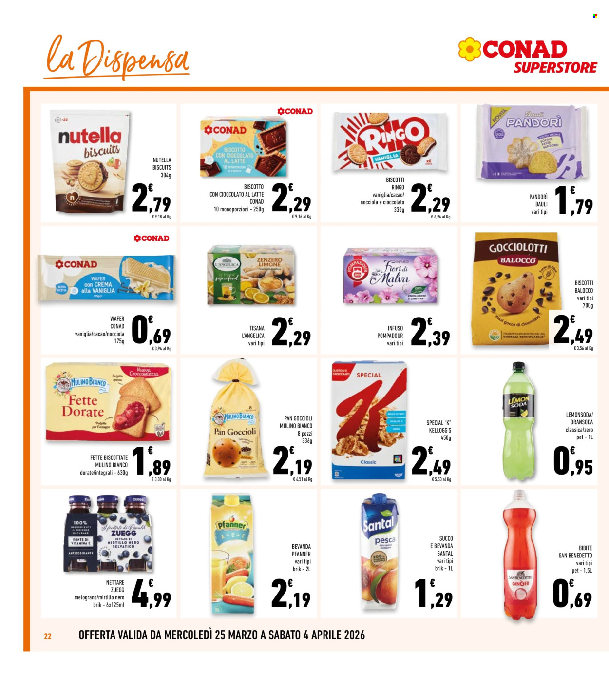 Volantino Conad Superstore - 25/3/2026 - 4/4/2026. Pagina 22