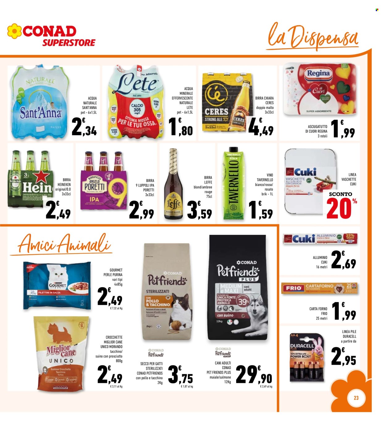 Volantino Conad Superstore - 25/3/2026 - 4/4/2026. Pagina 23