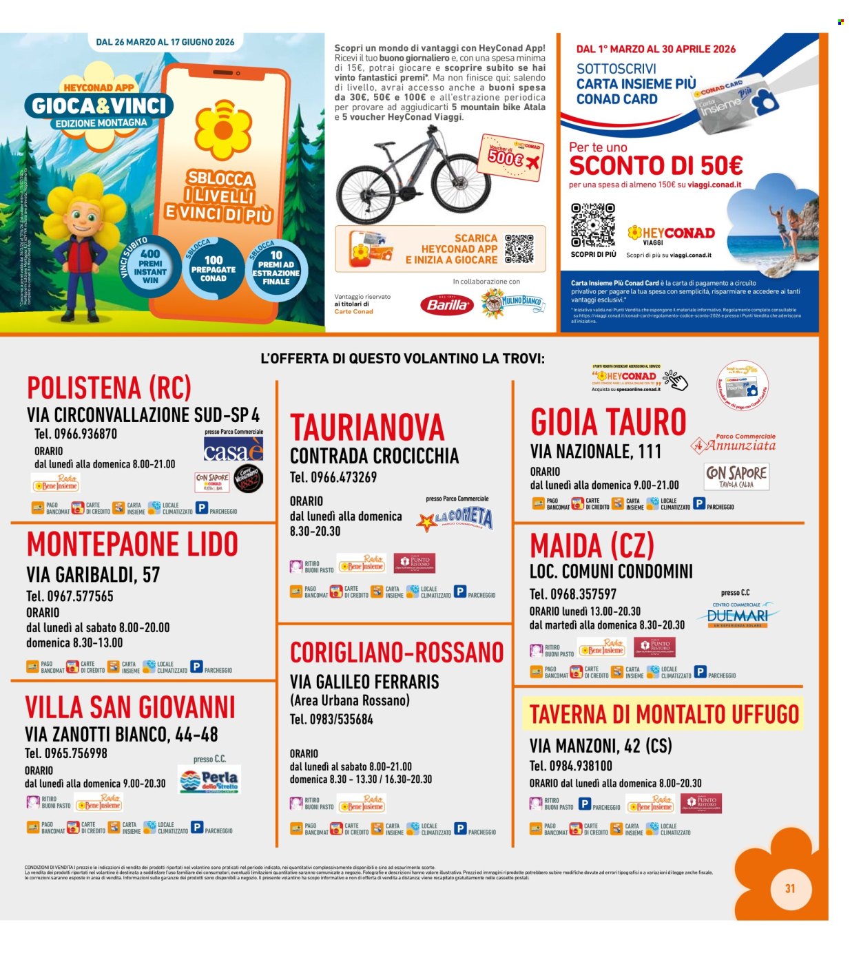 Volantino Conad Superstore - 25/3/2026 - 4/4/2026. Pagina 31