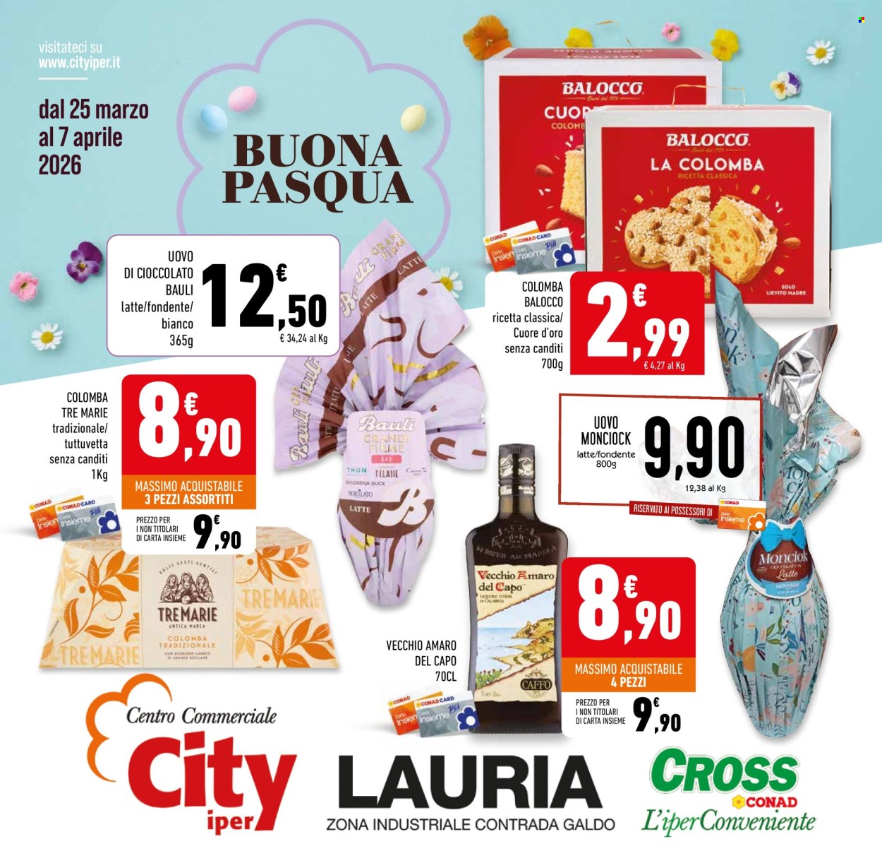 Volantino Conad Superstore - 25/3/2026 - 7/4/2026. Pagina 1