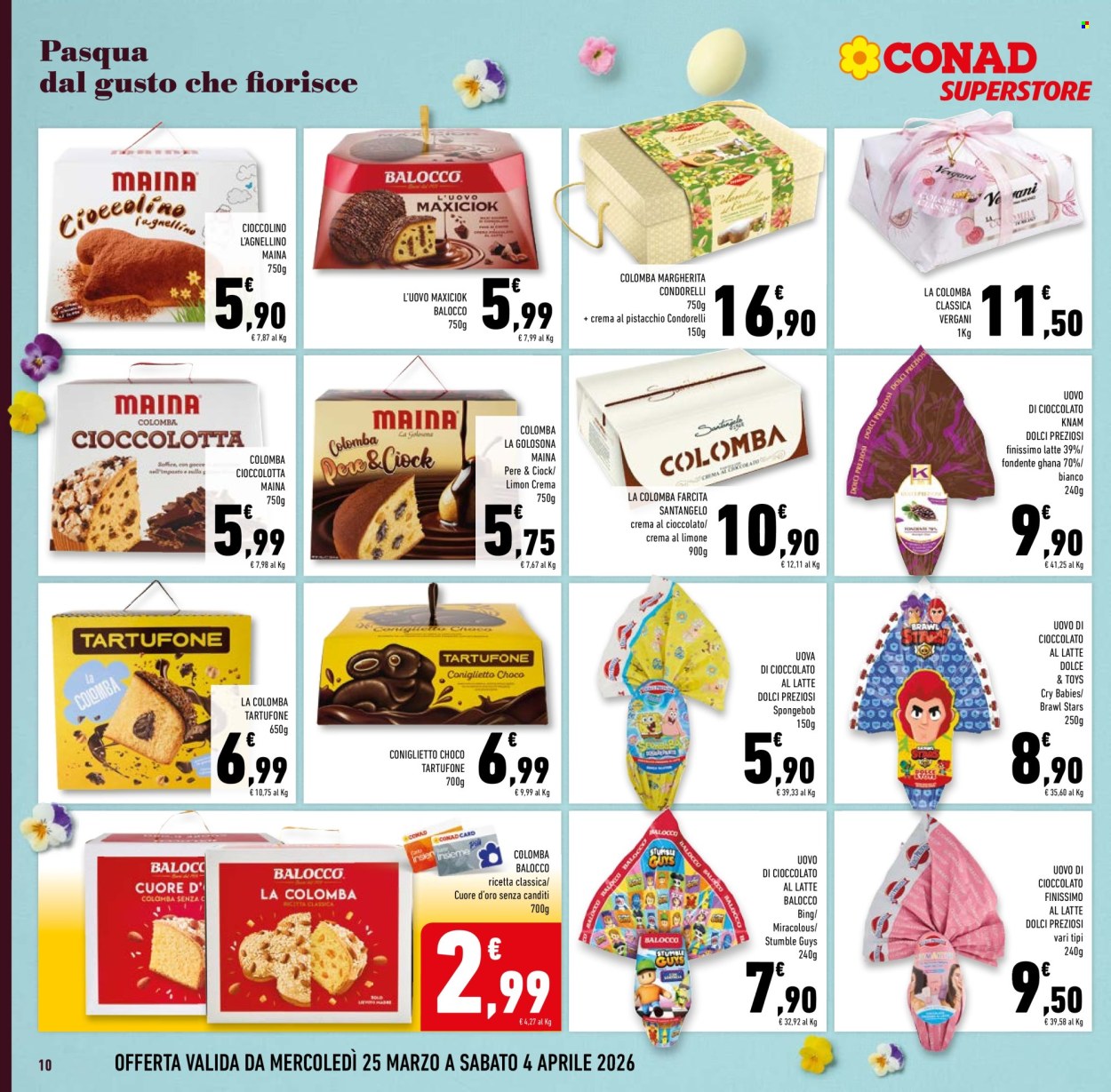 Volantino Conad Superstore - 25/3/2026 - 7/4/2026. Pagina 10