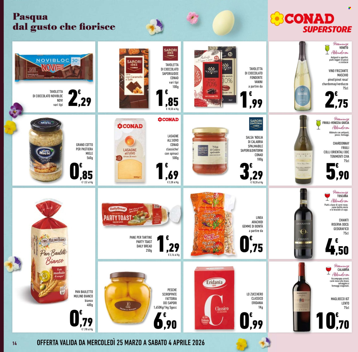 Volantino Conad Superstore - 25/3/2026 - 7/4/2026. Pagina 14