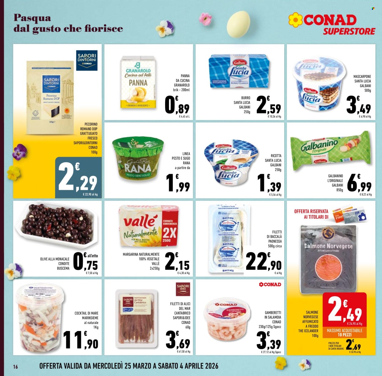 Volantino Conad Superstore - 25/3/2026 - 7/4/2026. Pagina 16