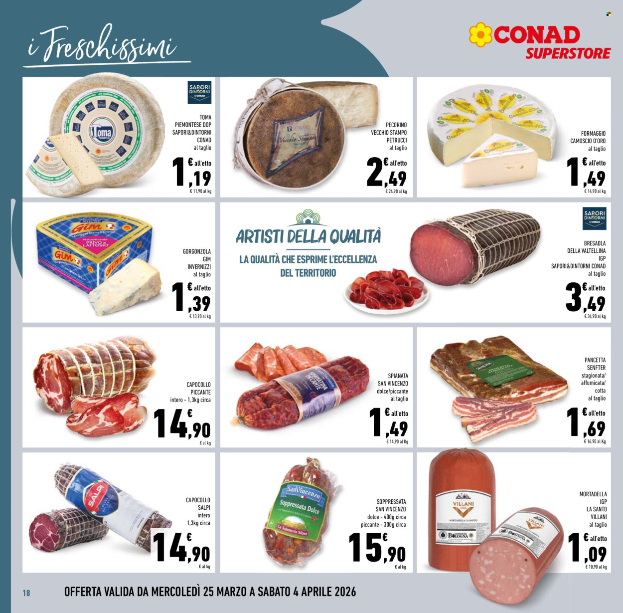 Volantino Conad Superstore - 25/3/2026 - 7/4/2026. Pagina 18