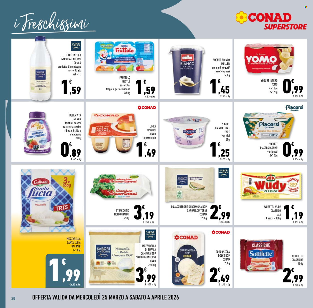 Volantino Conad Superstore - 25/3/2026 - 7/4/2026. Pagina 20