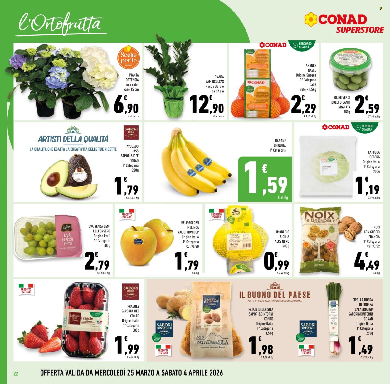 Volantino Conad Superstore - 25/3/2026 - 7/4/2026. Pagina 22