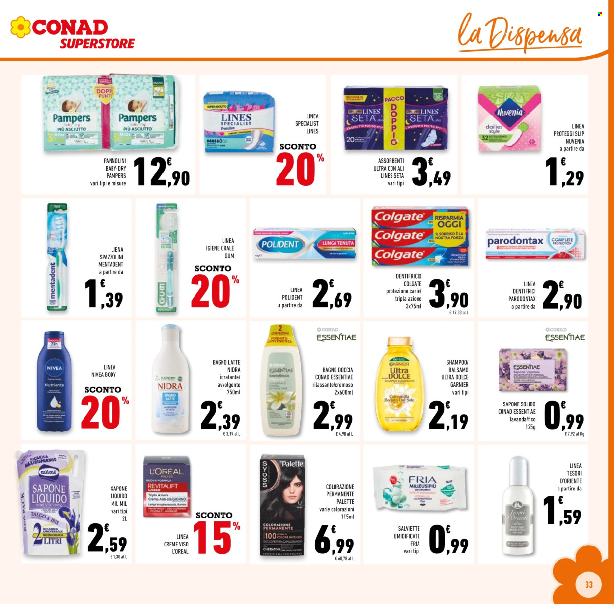 Volantino Conad Superstore - 25/3/2026 - 7/4/2026. Pagina 33
