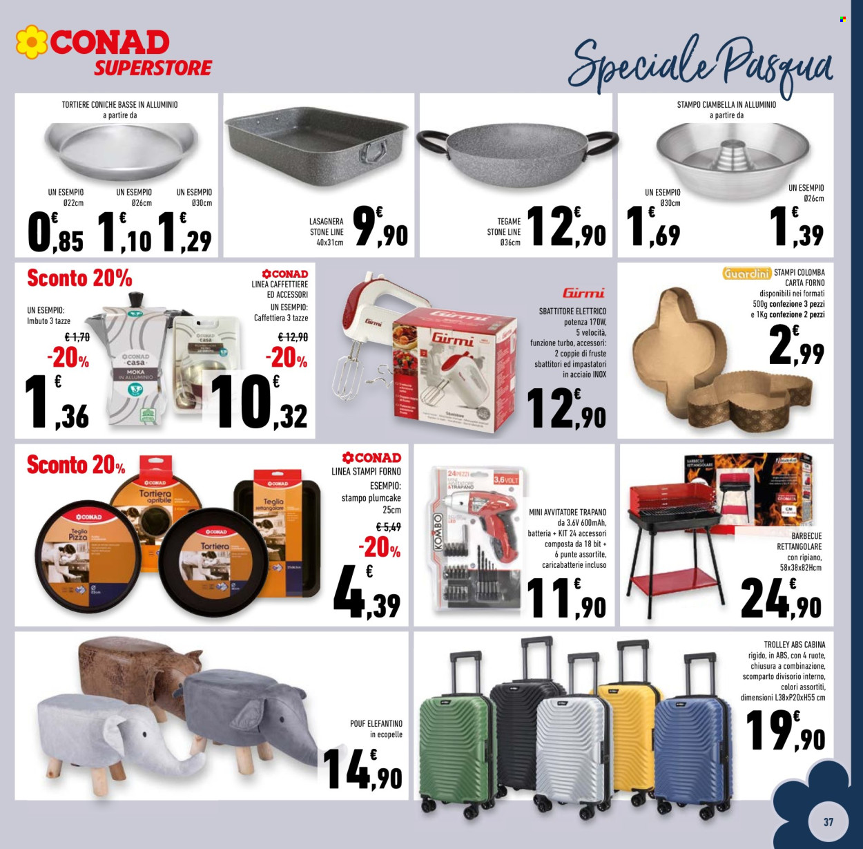 Volantino Conad Superstore - 25/3/2026 - 7/4/2026. Pagina 37