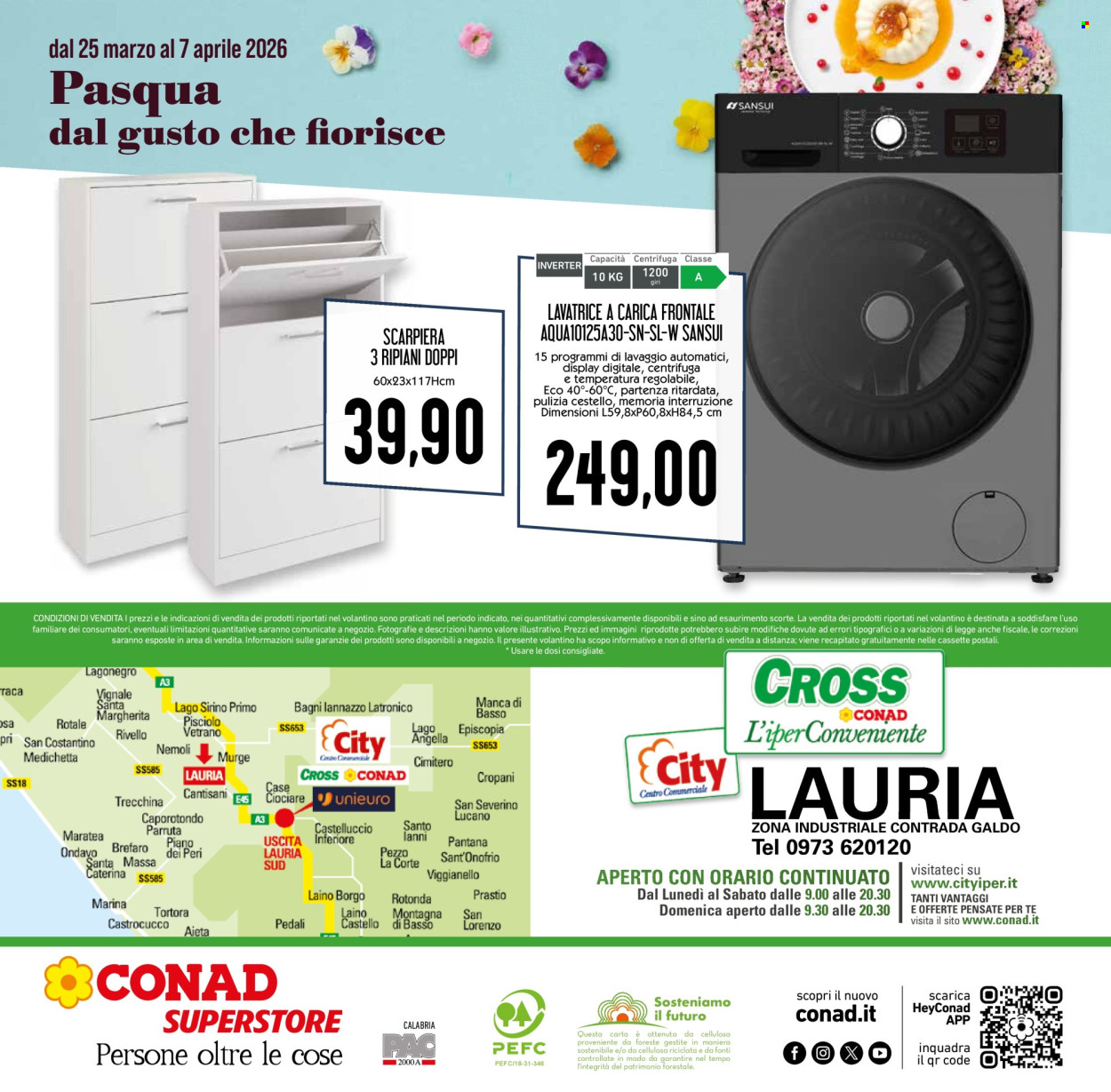Volantino Conad Superstore - 25/3/2026 - 7/4/2026. Pagina 40