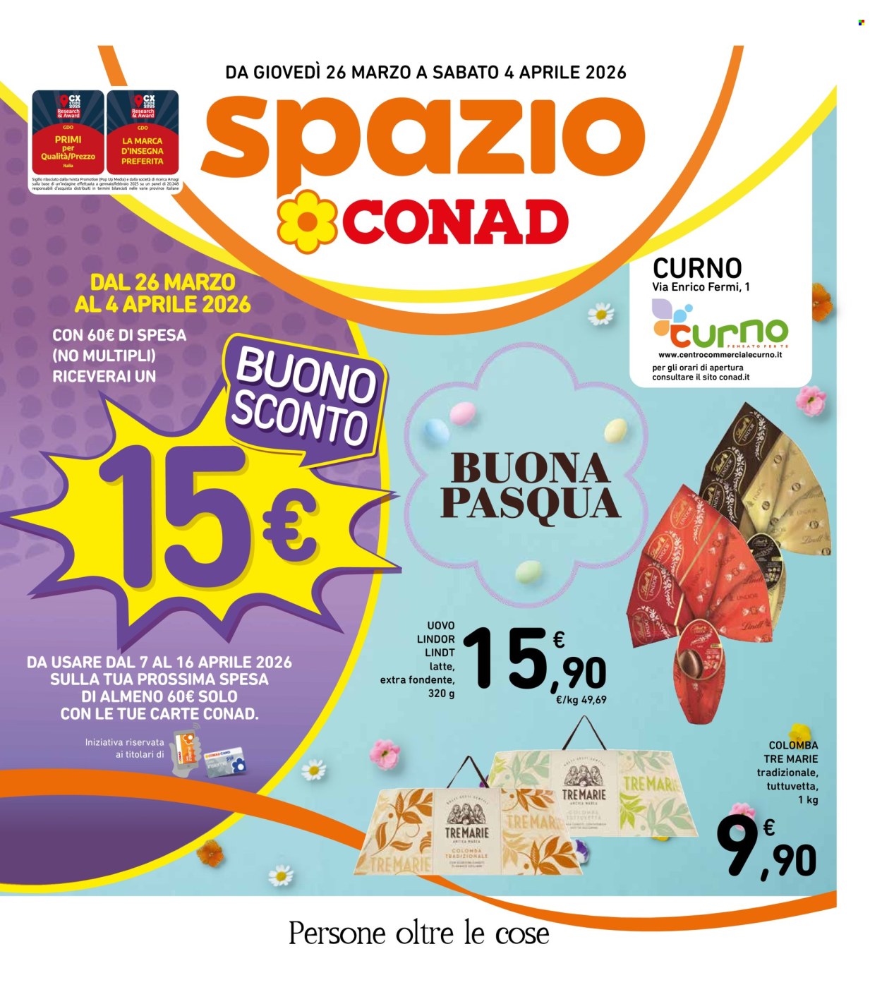 Volantino Spazio Conad - 26/3/2026 - 4/4/2026. Pagina 1