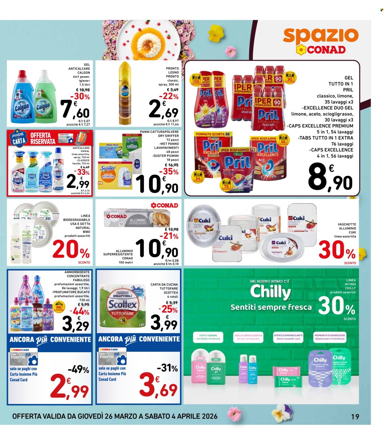 Volantino Spazio Conad - 26/3/2026 - 4/4/2026. Pagina 19