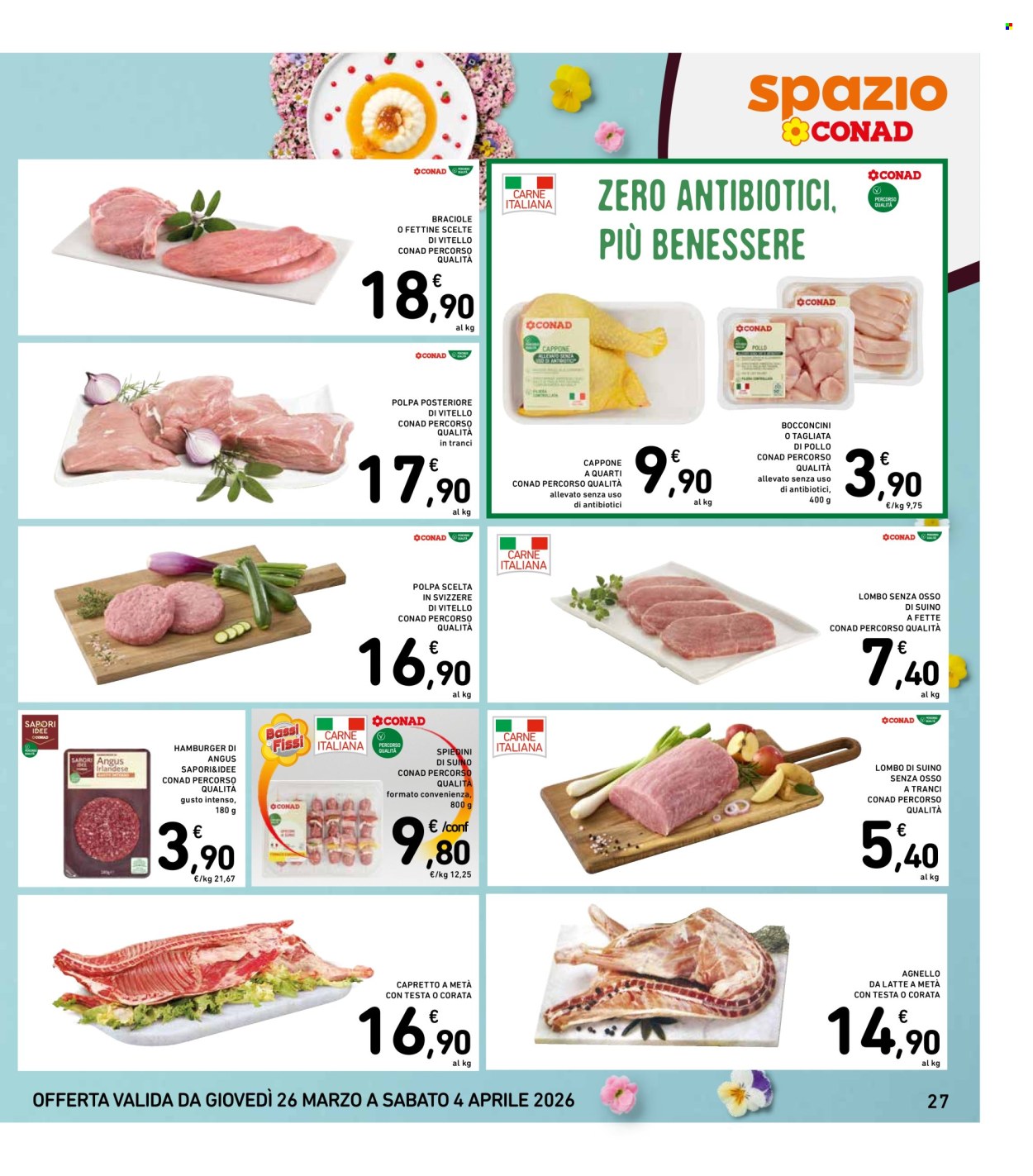 Volantino Spazio Conad - 26/3/2026 - 4/4/2026. Pagina 27