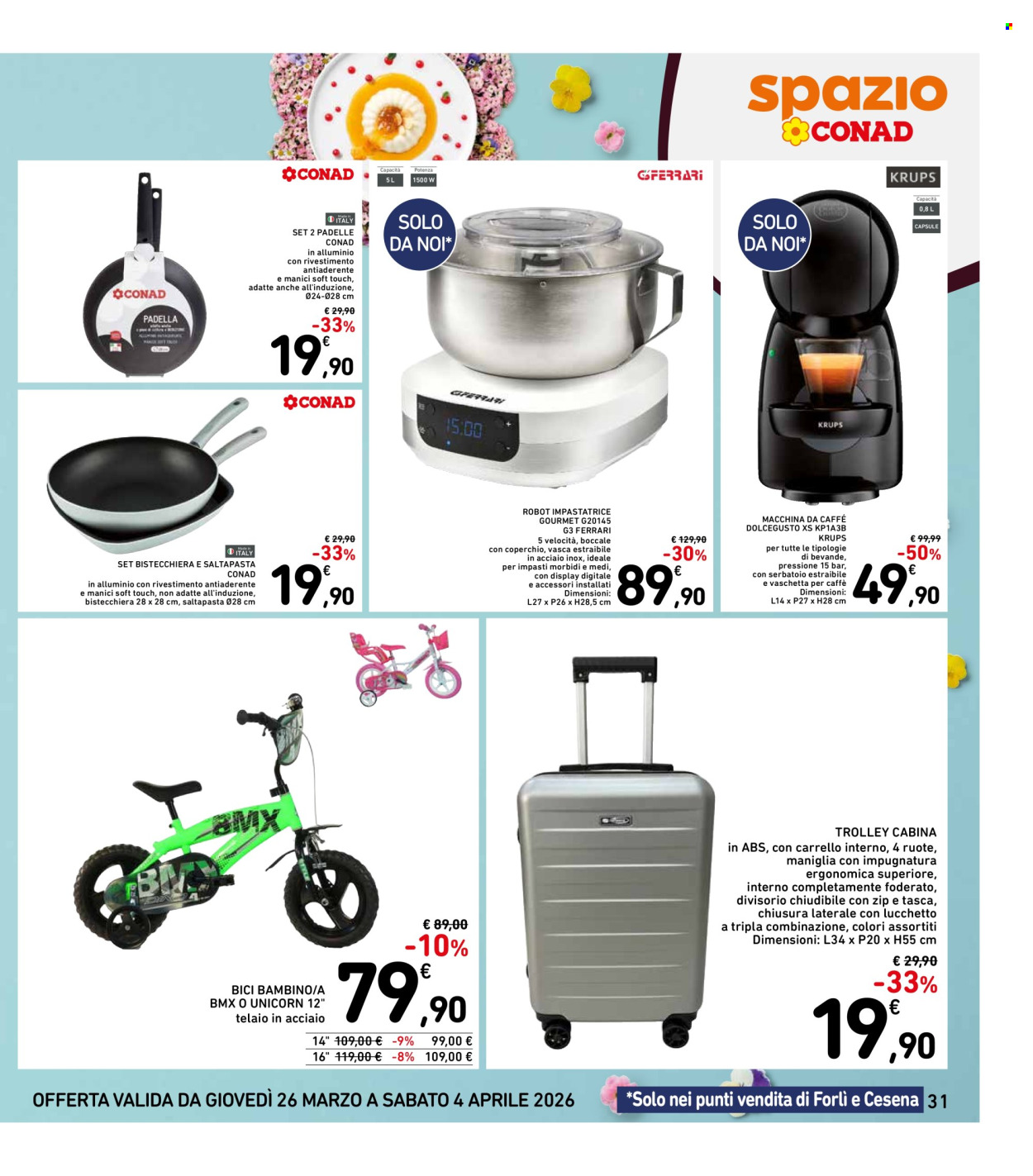 Volantino Spazio Conad - 26/3/2026 - 4/4/2026. Pagina 31