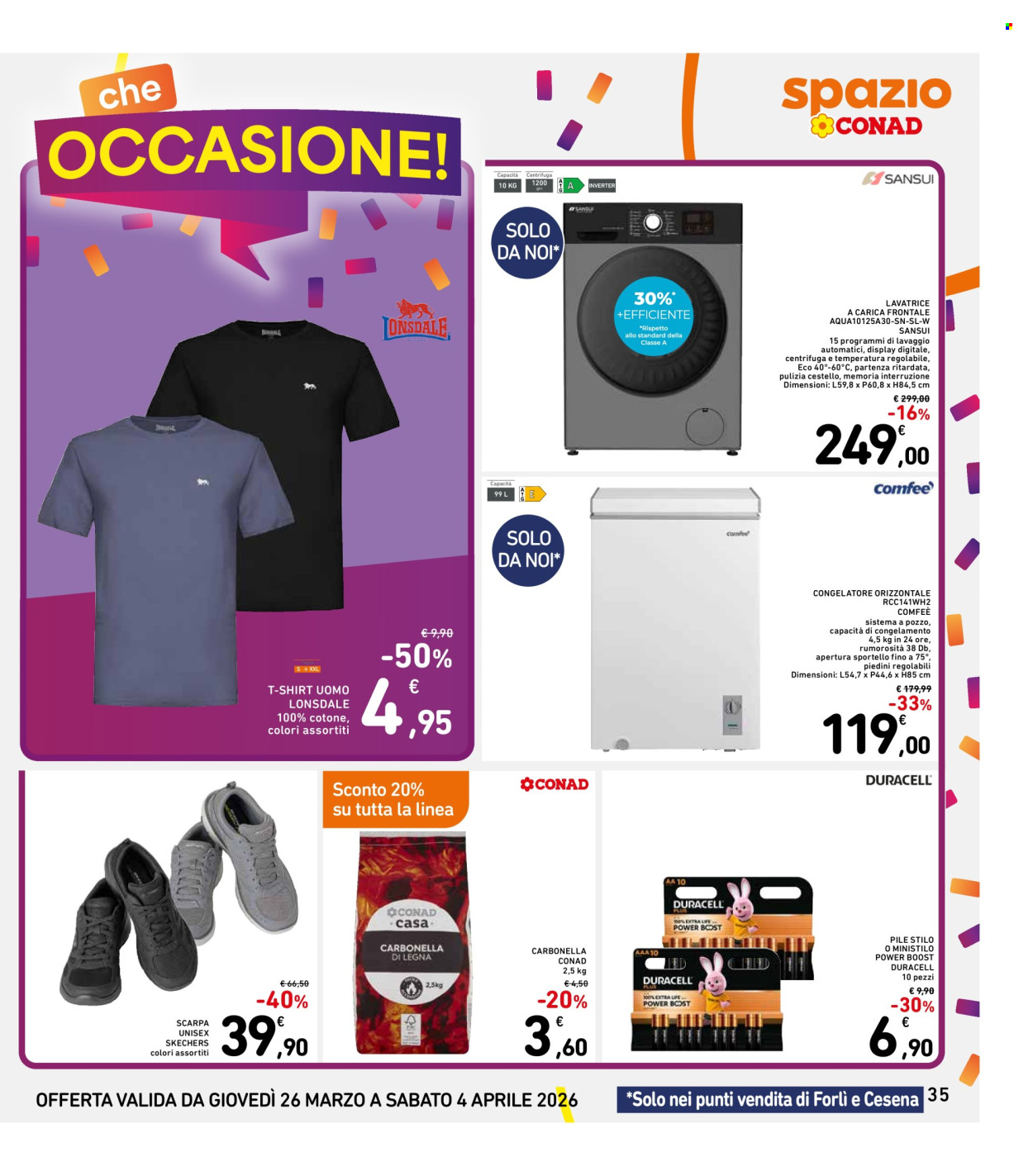 Volantino Spazio Conad - 26/3/2026 - 4/4/2026. Pagina 35