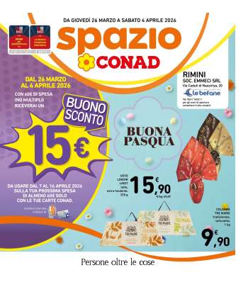 Volantino Spazio Conad - 26/3/2026 - 4/4/2026.