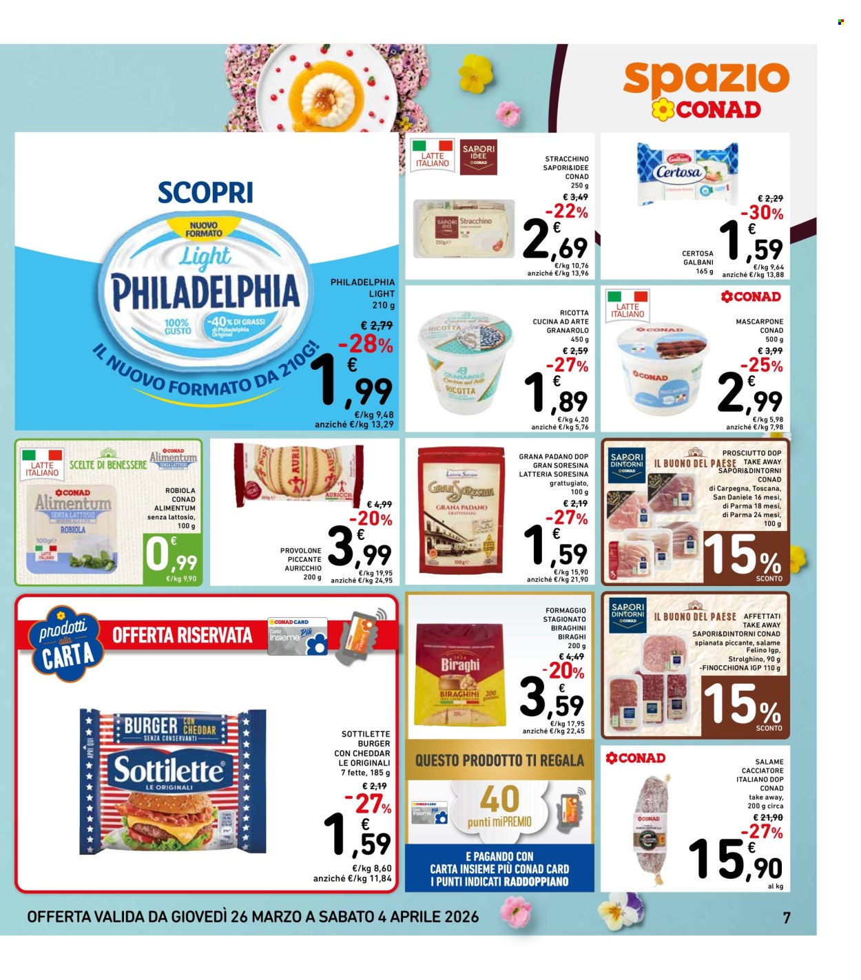 Volantino Spazio Conad - 26/3/2026 - 4/4/2026. Pagina 7
