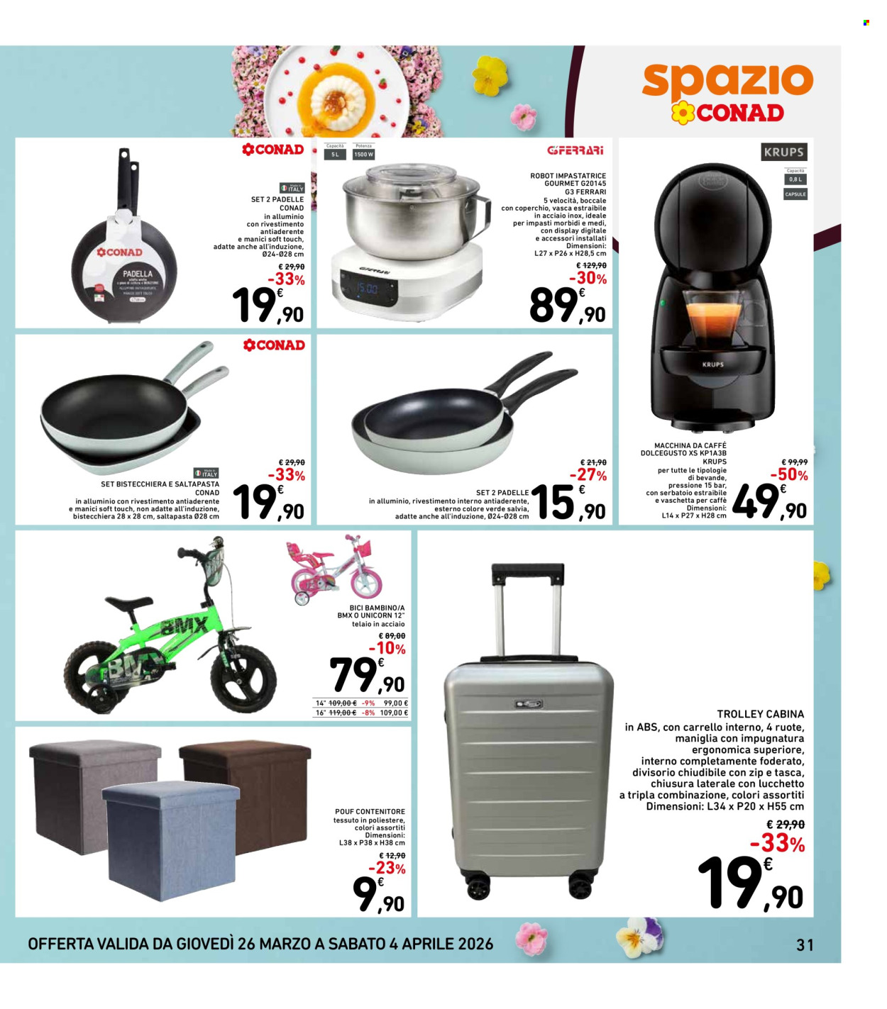 Volantino Spazio Conad - 26/3/2026 - 4/4/2026. Pagina 31