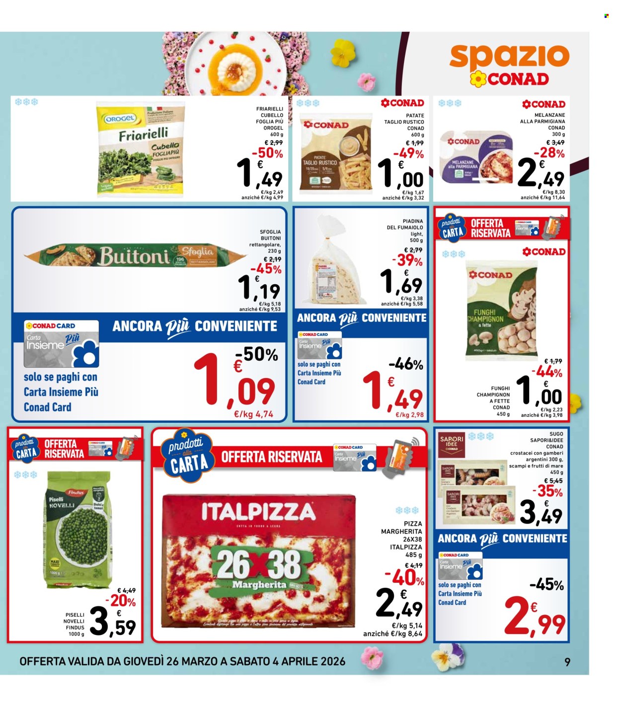 Volantino Spazio Conad - 26/3/2026 - 4/4/2026. Pagina 9