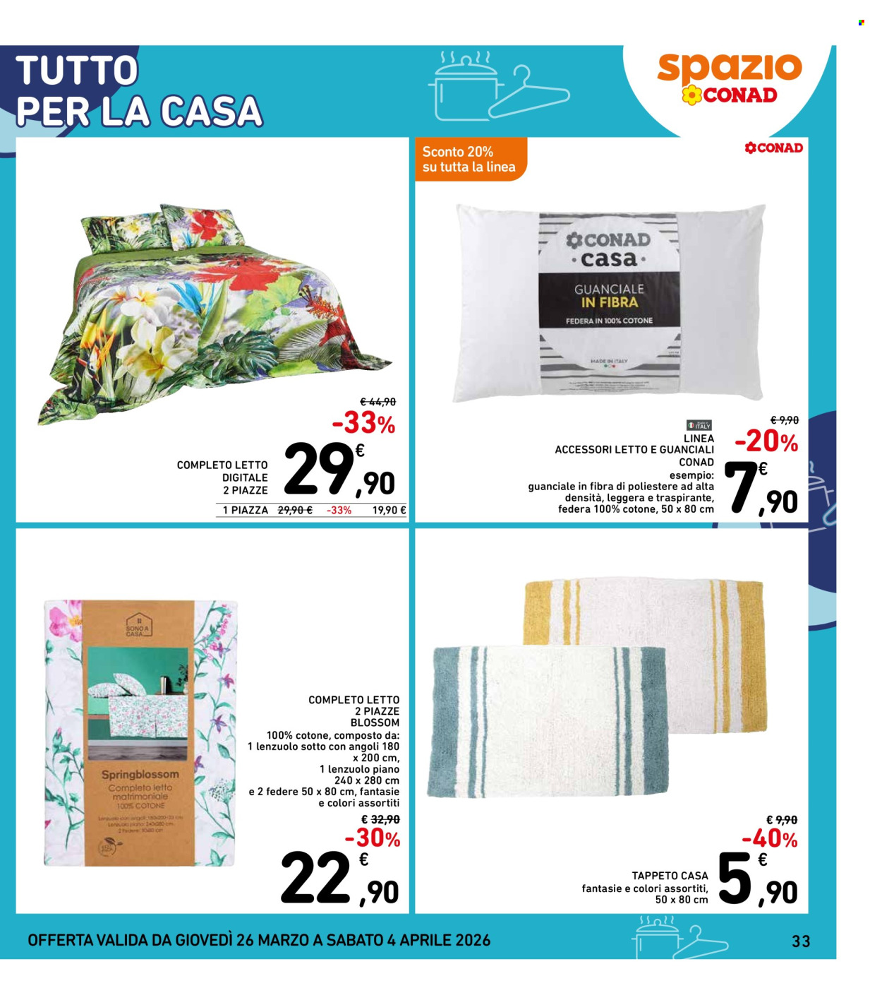 Volantino Spazio Conad - 26/3/2026 - 4/4/2026. Pagina 33