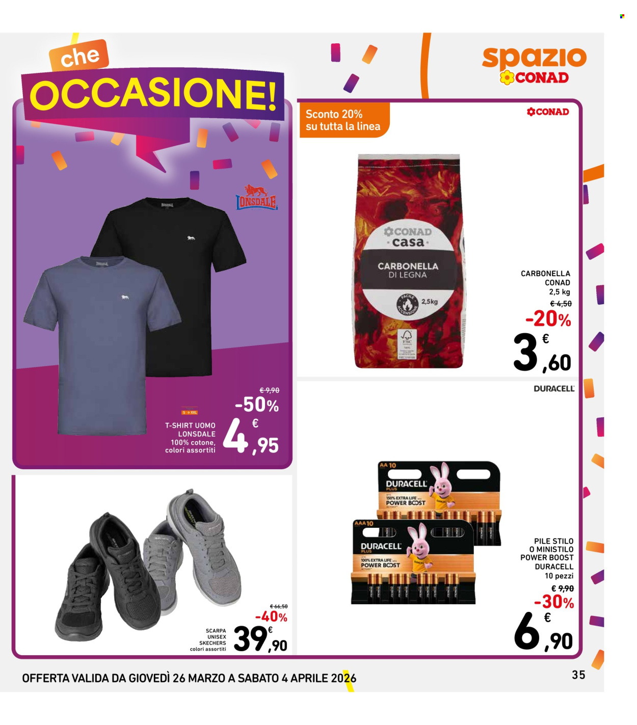 Volantino Spazio Conad - 26/3/2026 - 4/4/2026. Pagina 35