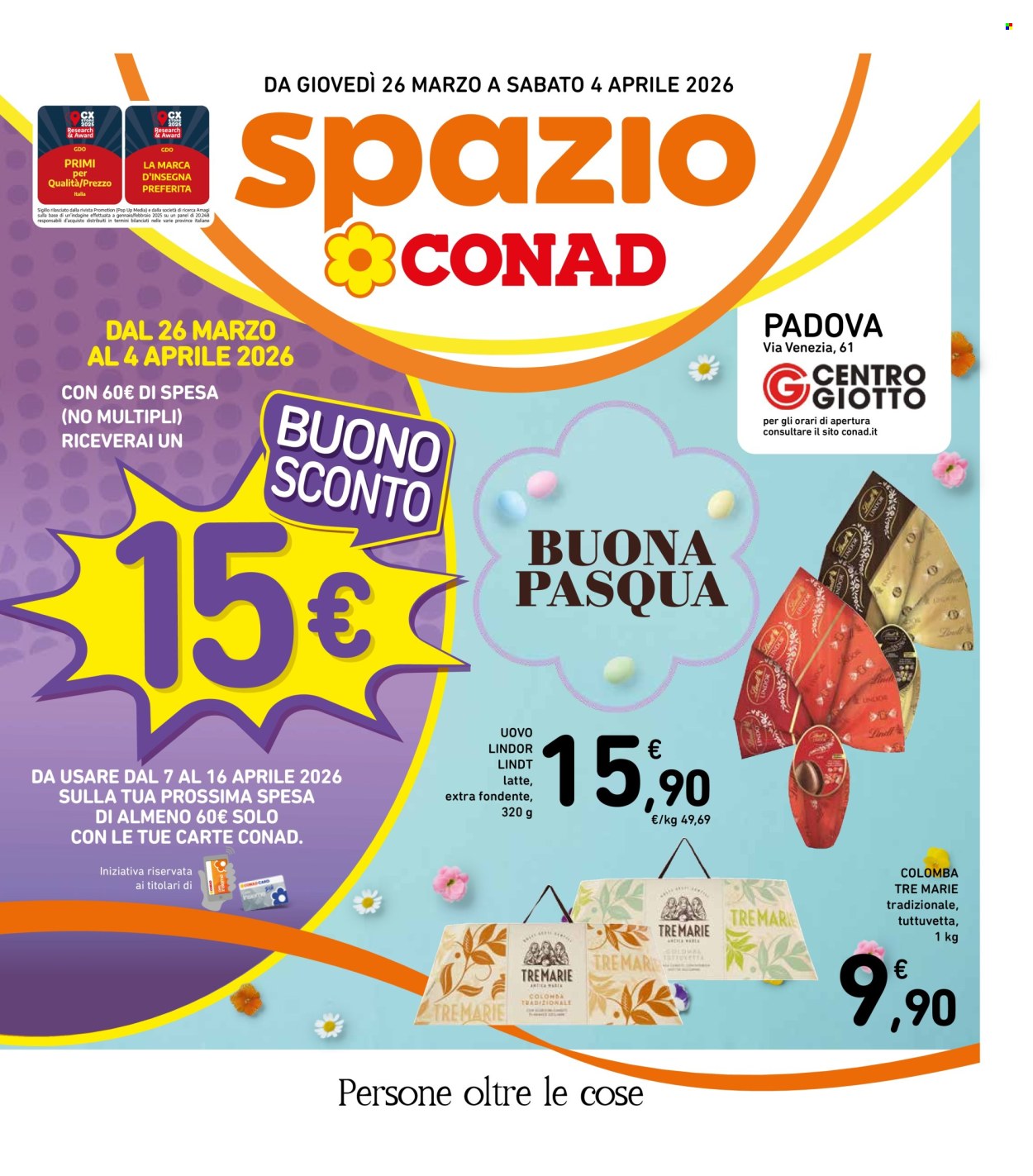 Volantino Spazio Conad - 26/3/2026 - 4/4/2026. Pagina 1