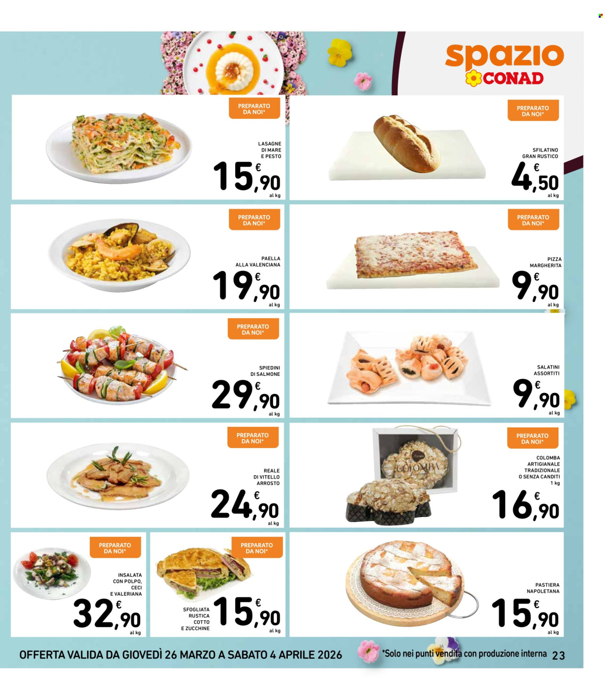 Volantino Spazio Conad - 26/3/2026 - 4/4/2026. Pagina 23
