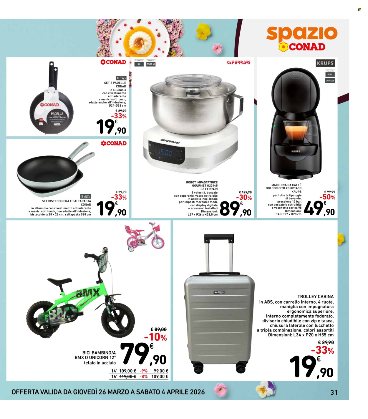Volantino Spazio Conad - 26/3/2026 - 4/4/2026. Pagina 31